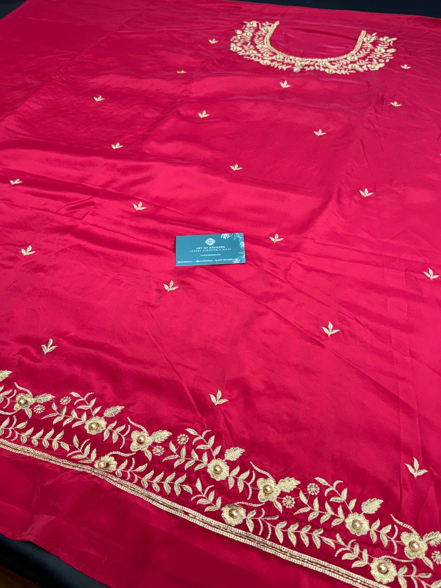 Lal Phul Gulbar Unstitched Suit