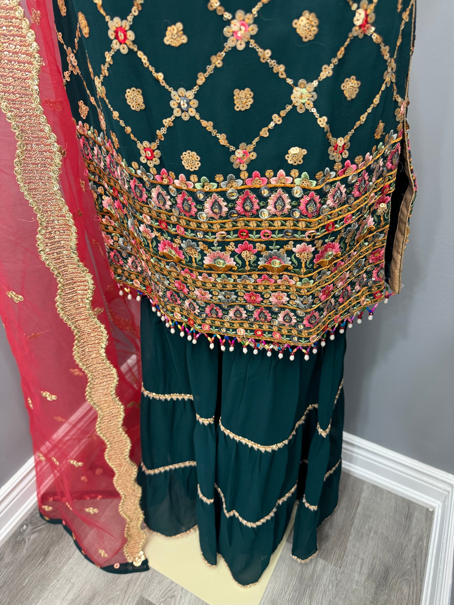 Husn Readymade Gharara Suit