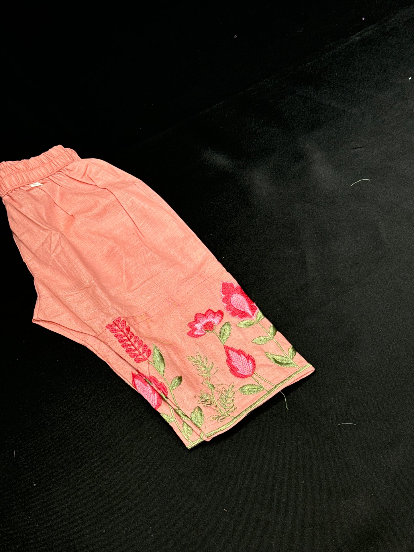 Choti Butti Cotton Babies Salwar Suit- Peach