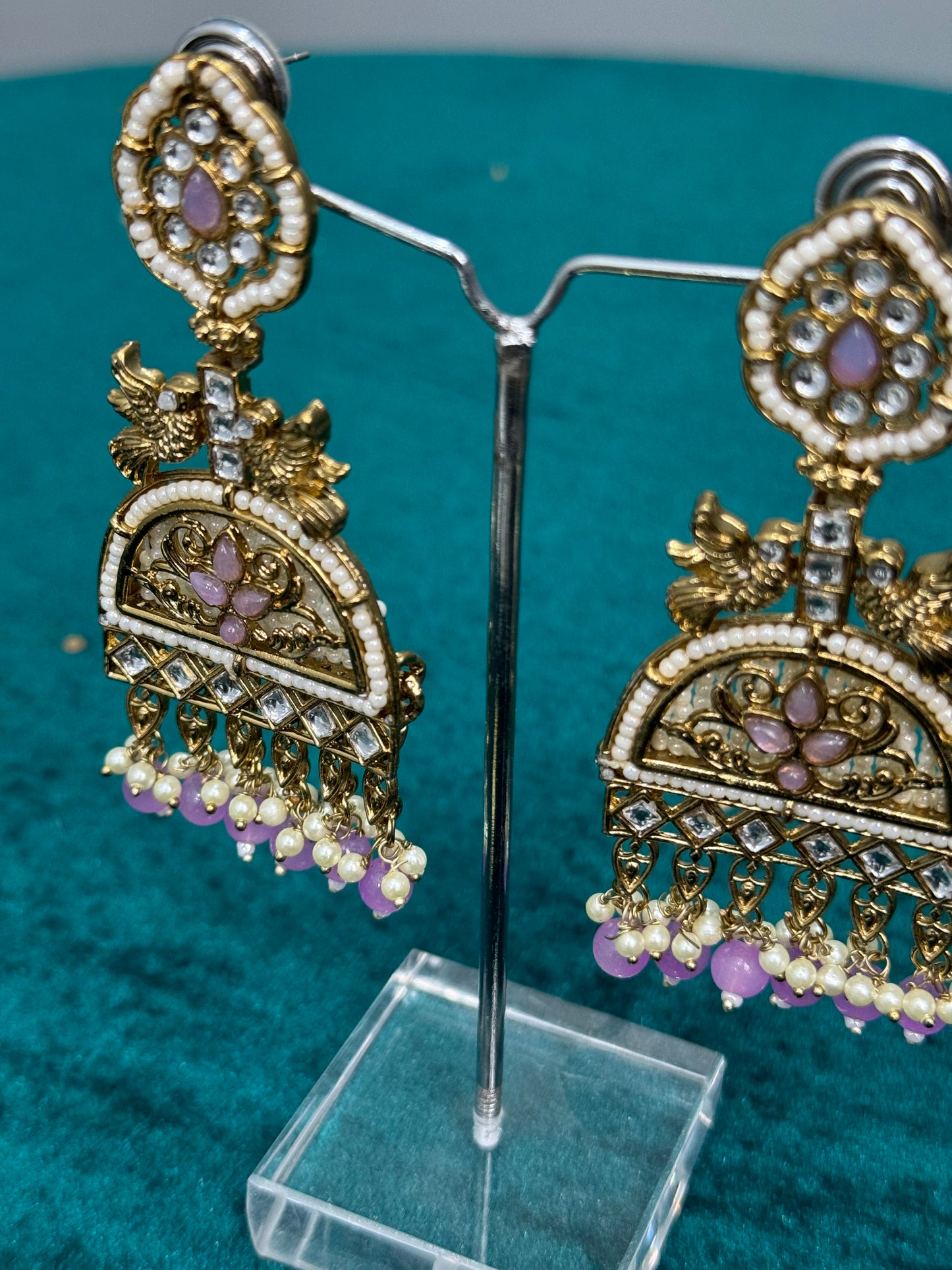 Statement Dove Earrings