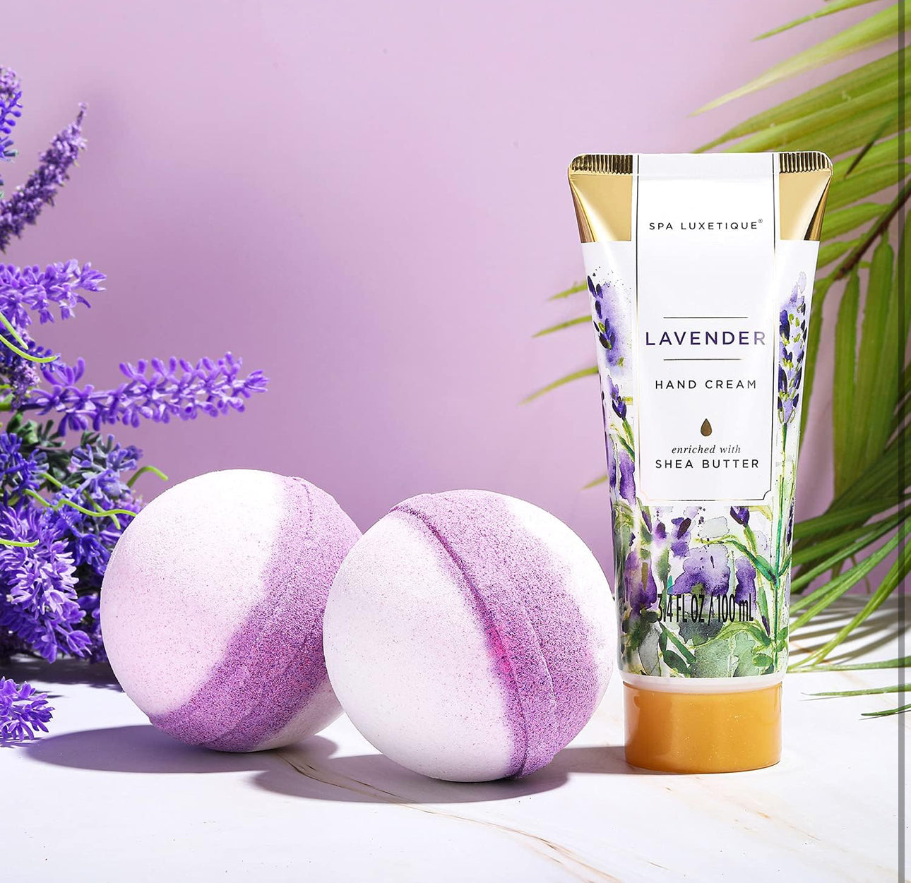 Spa Luxeitque Lavender Gift Set