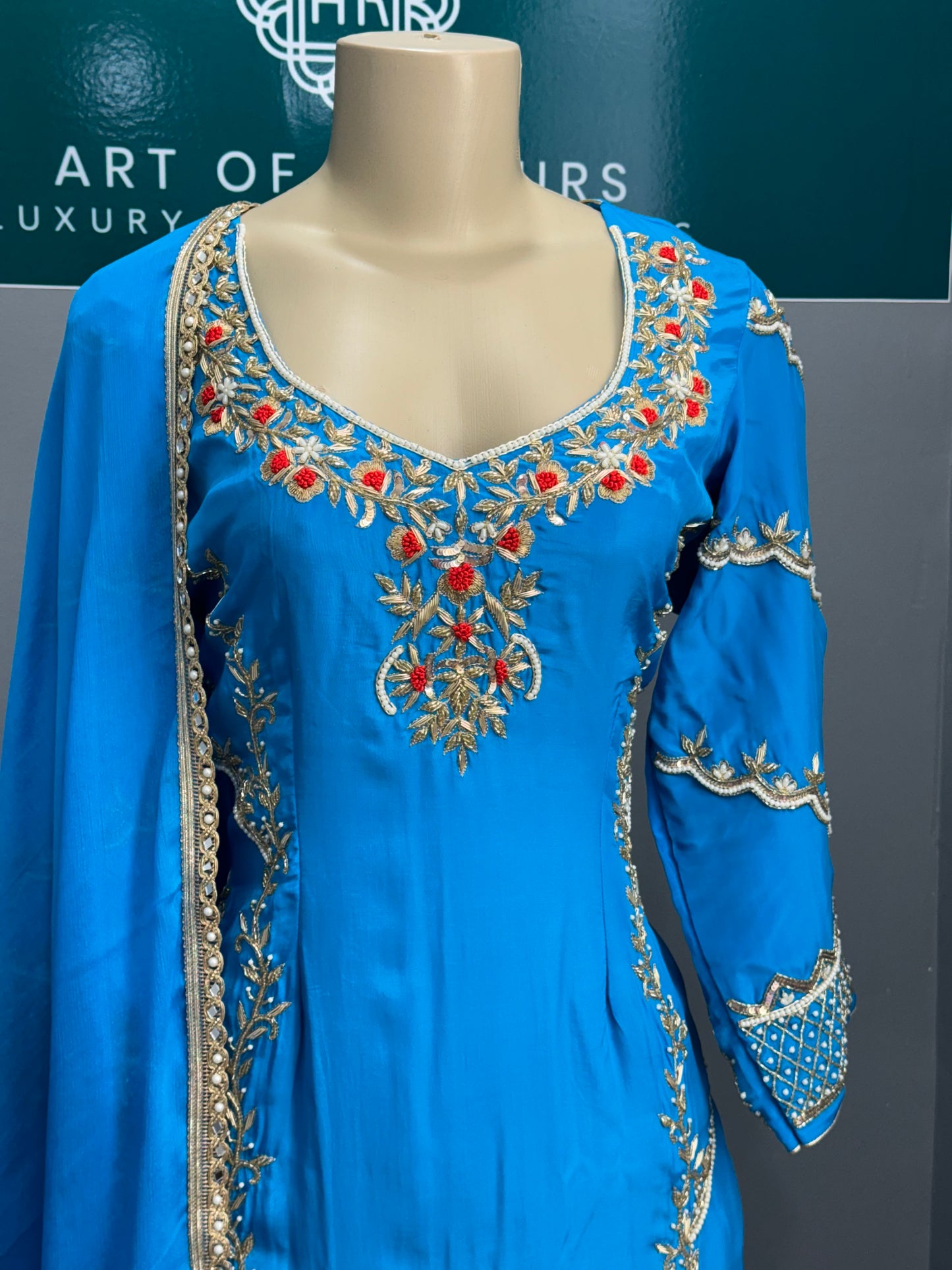 Handwork Salwar Suit- AK3536-0926