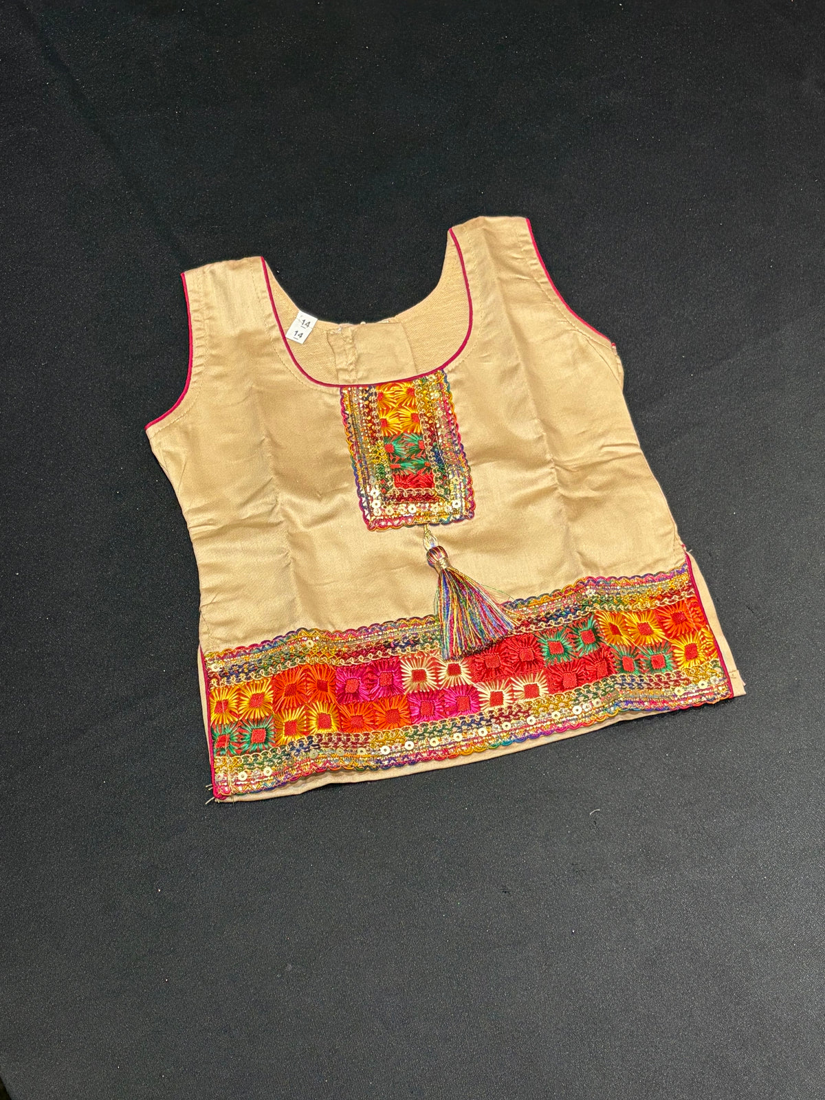 Baby Phulkari Salwar Suit