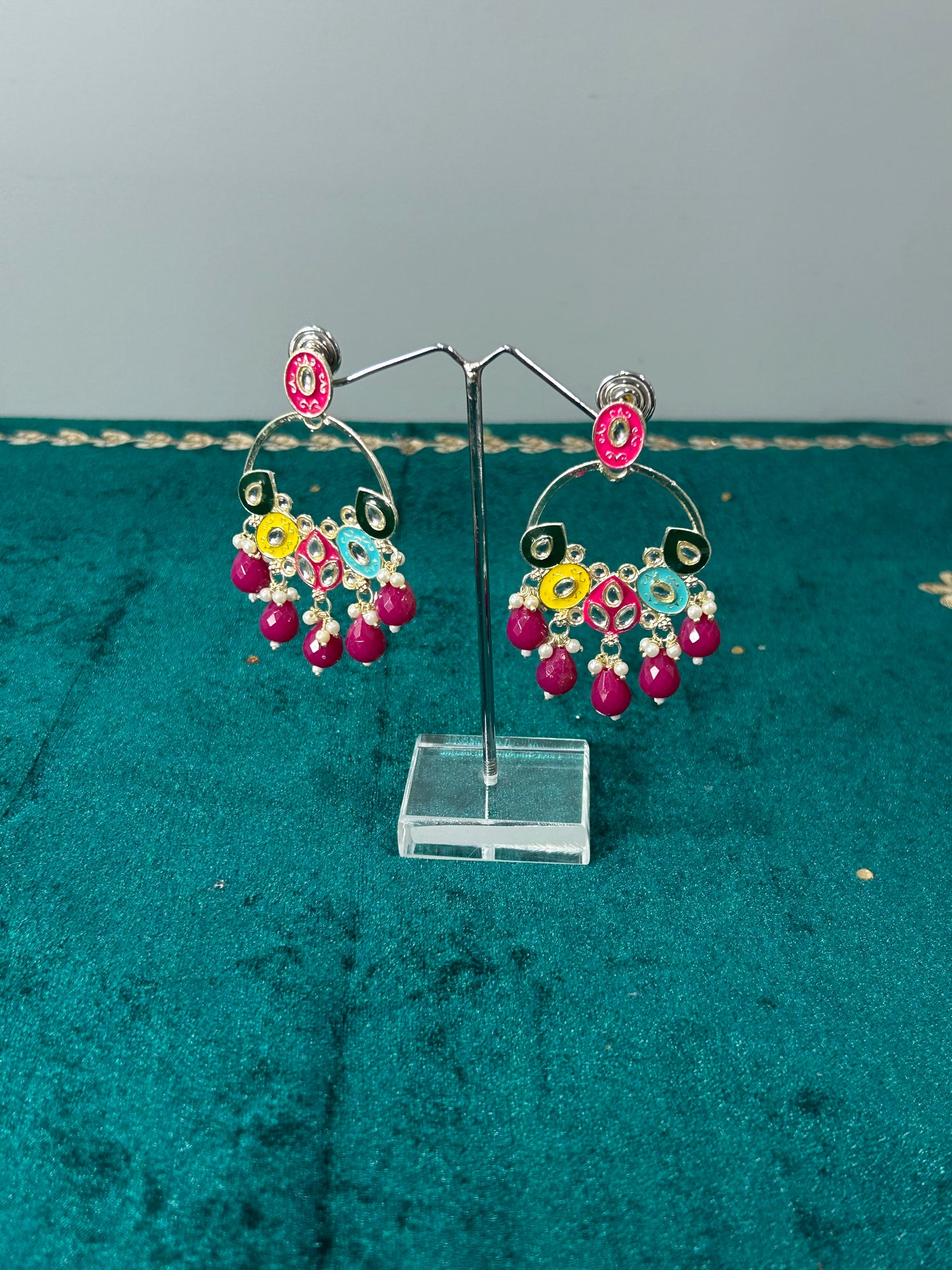 Multicolour Shruti Earrings