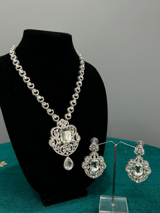 Luxury Crystal Necklace Set