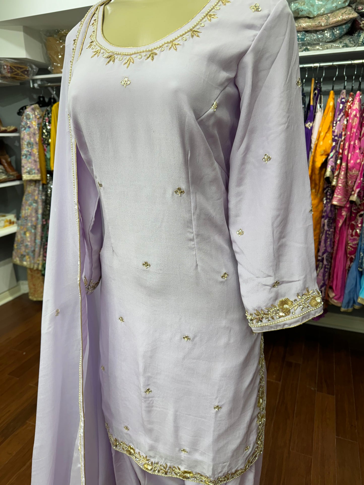 Custom Handwork Salwar Suit