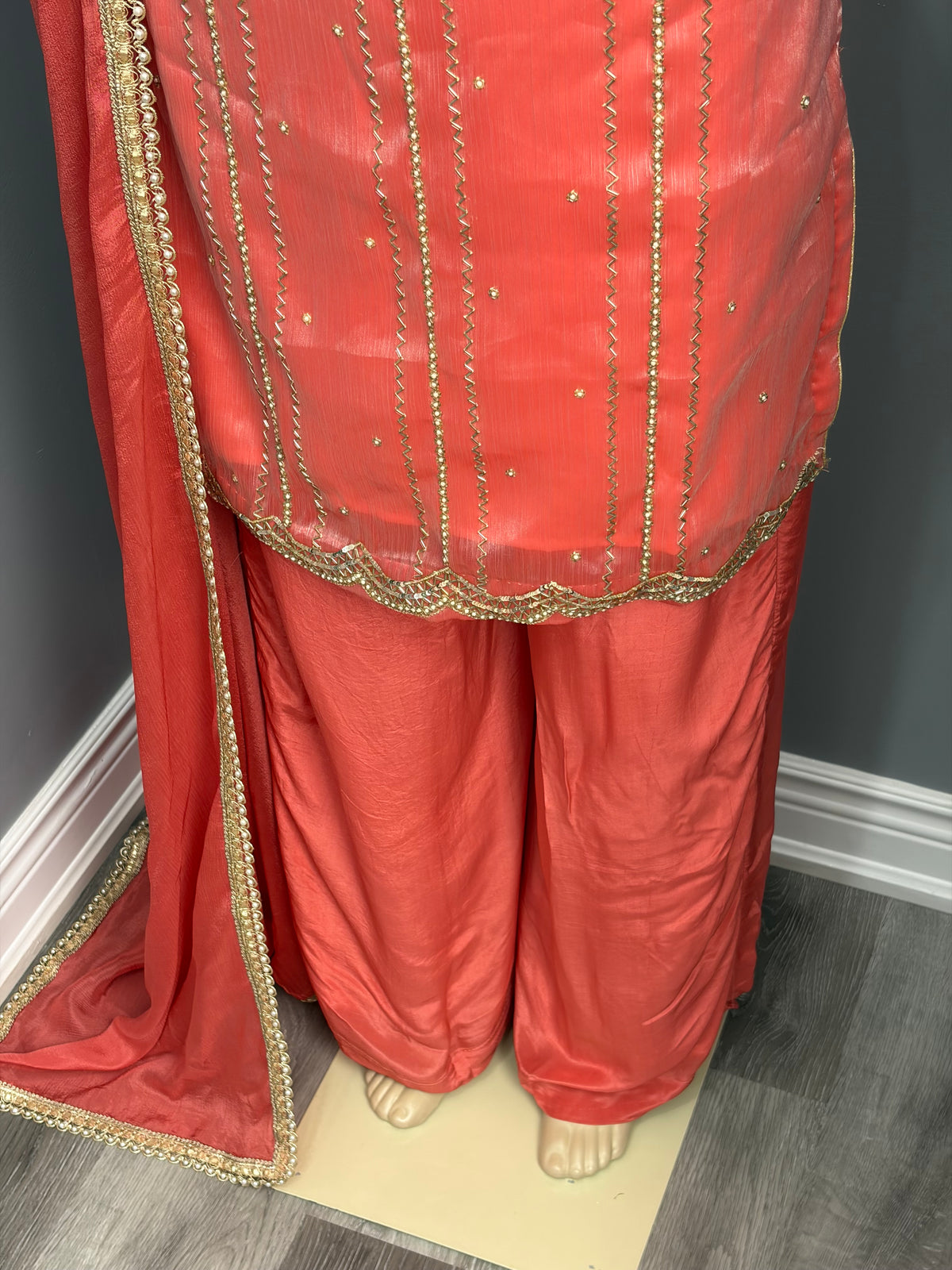 Peachy Kach Plazo Suit-AK5758-2526