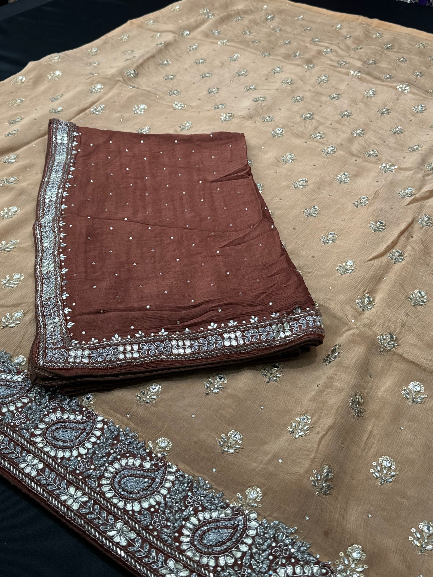 Chai Biscuit Pure Unstitched Suit