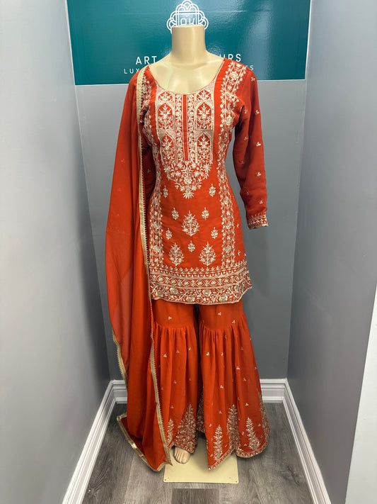Readymade Gharara Suit- AK4649-41