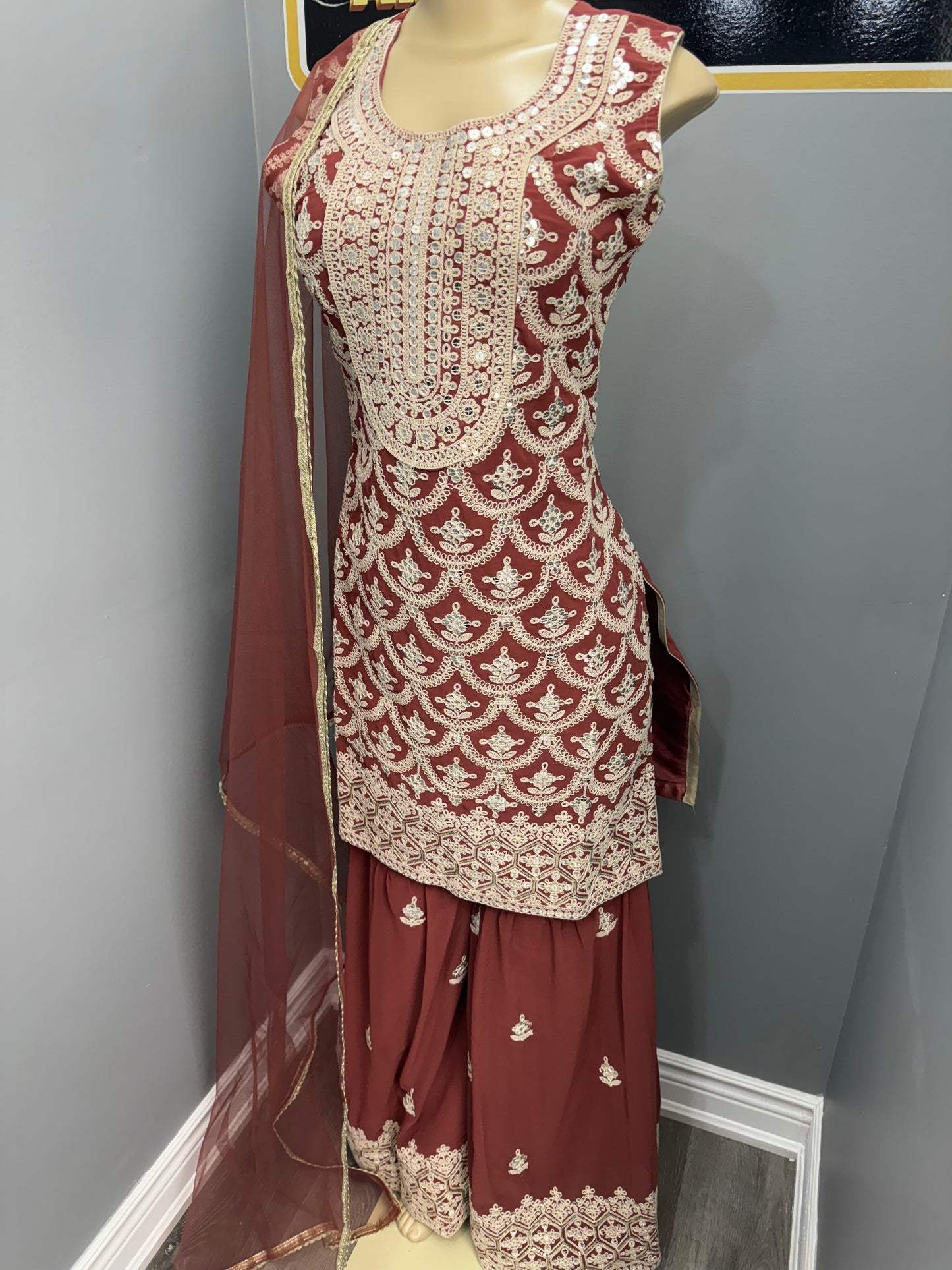 Subatra Readymade Gharara Suit