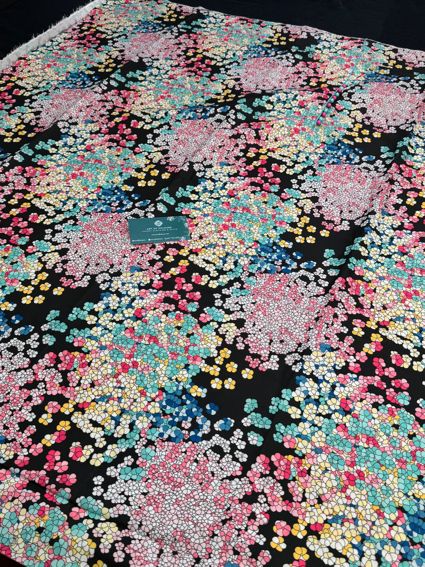 Deepa Rangeen Phul Unstitched Suit