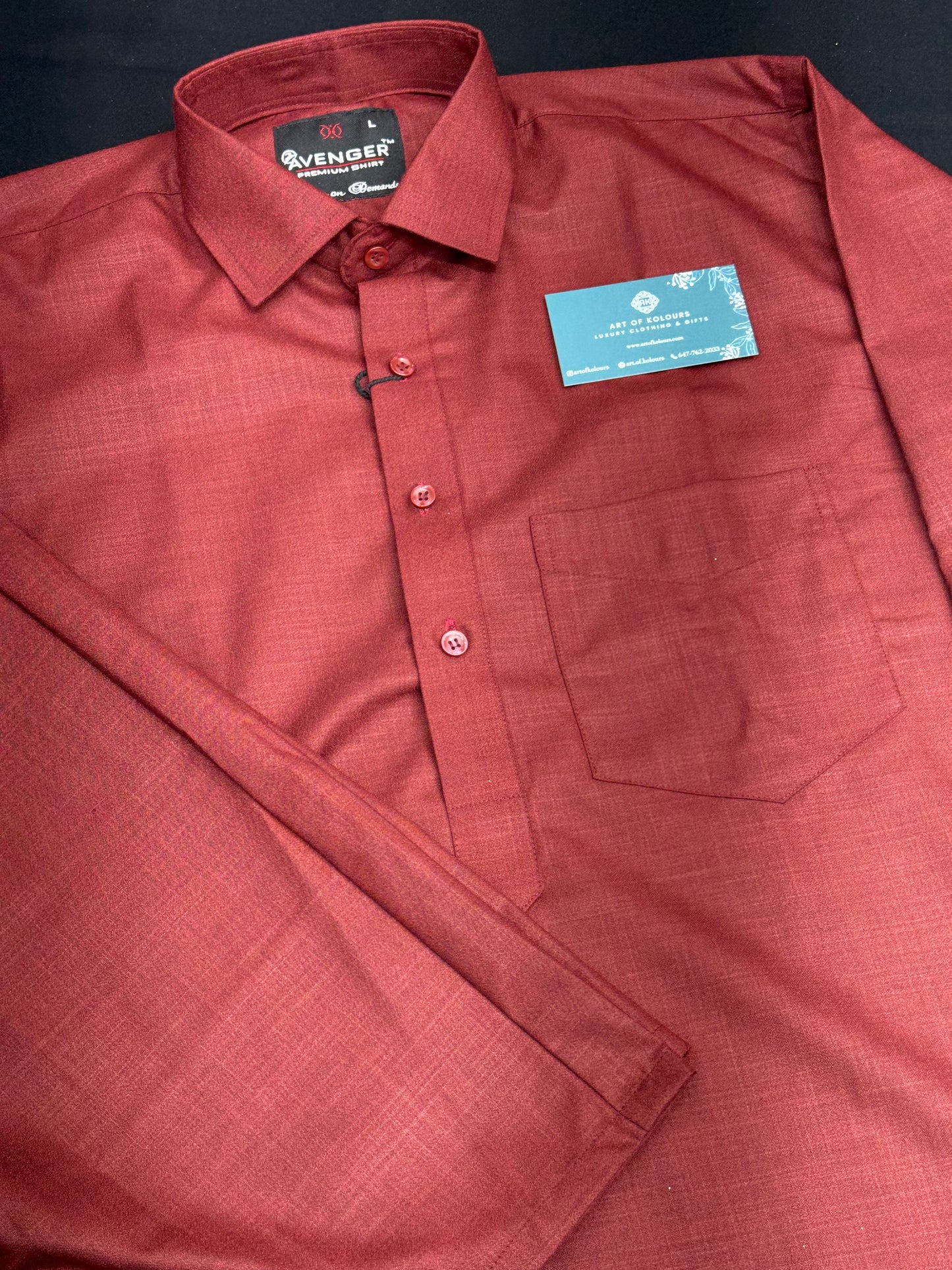 Readymade Kurta Pajama- Maroon