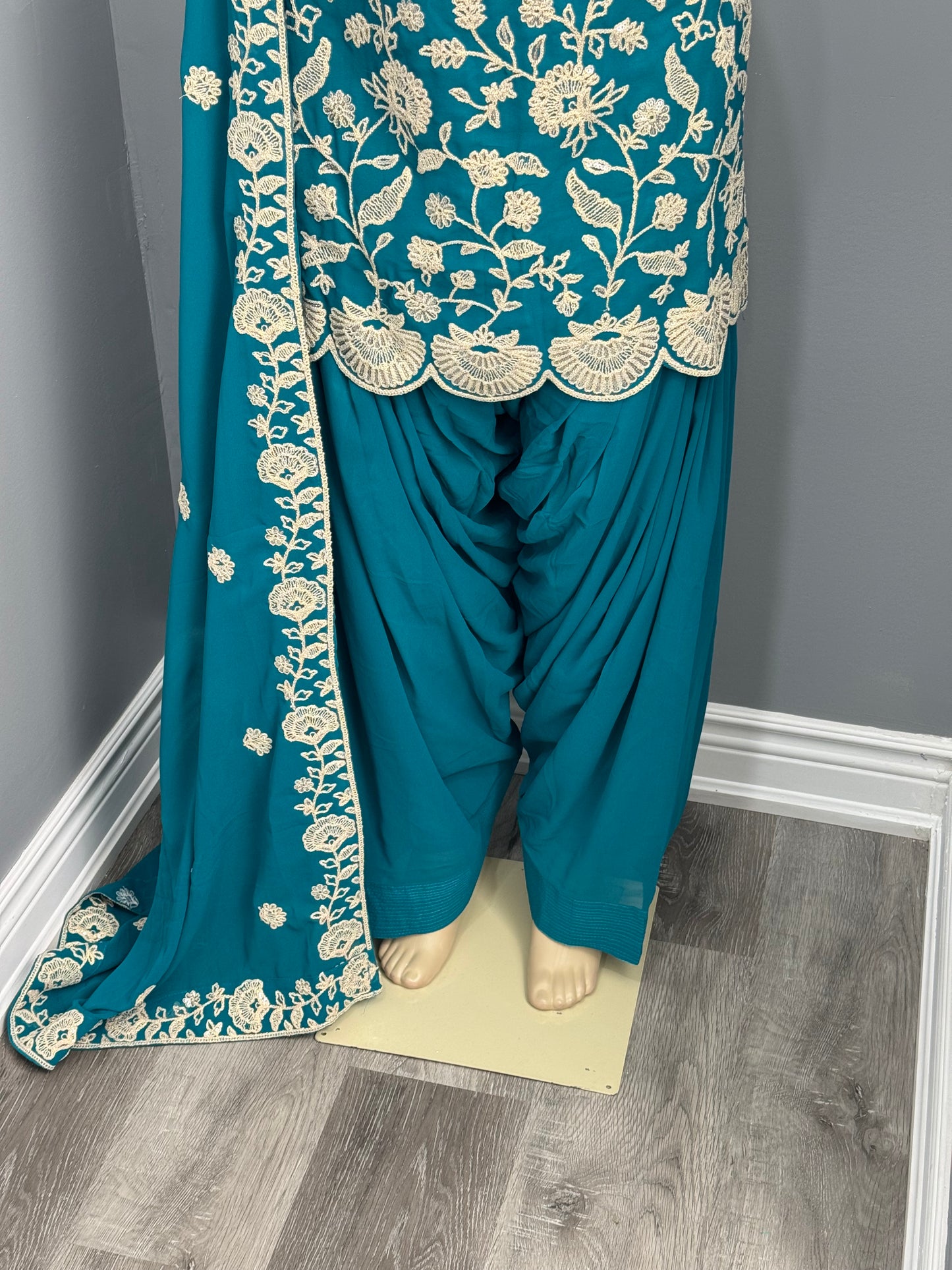 Readymade Farshi Salwar Suit- AK5456-11