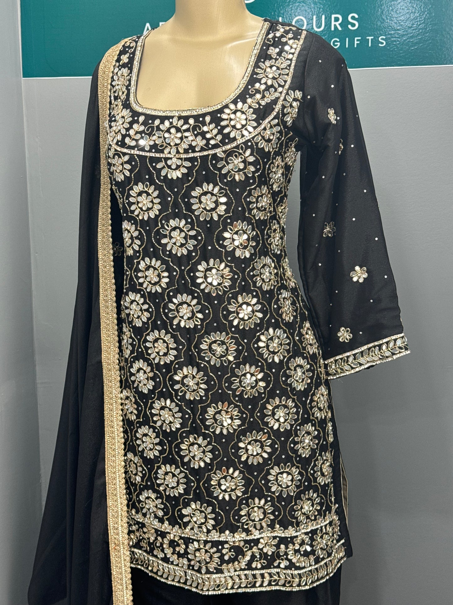 Readymade Gharara Suit- AK33-12
