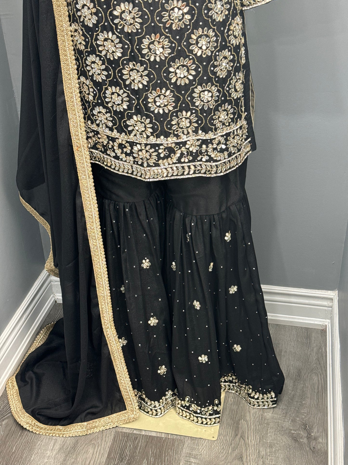 Readymade Gharara Suit- AK33-12