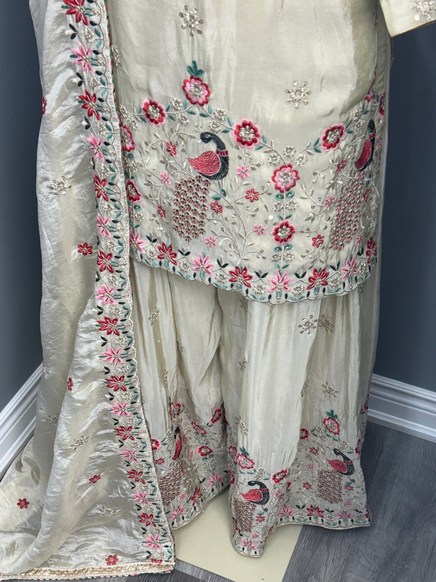 Shimmer Morni Sharara Suit