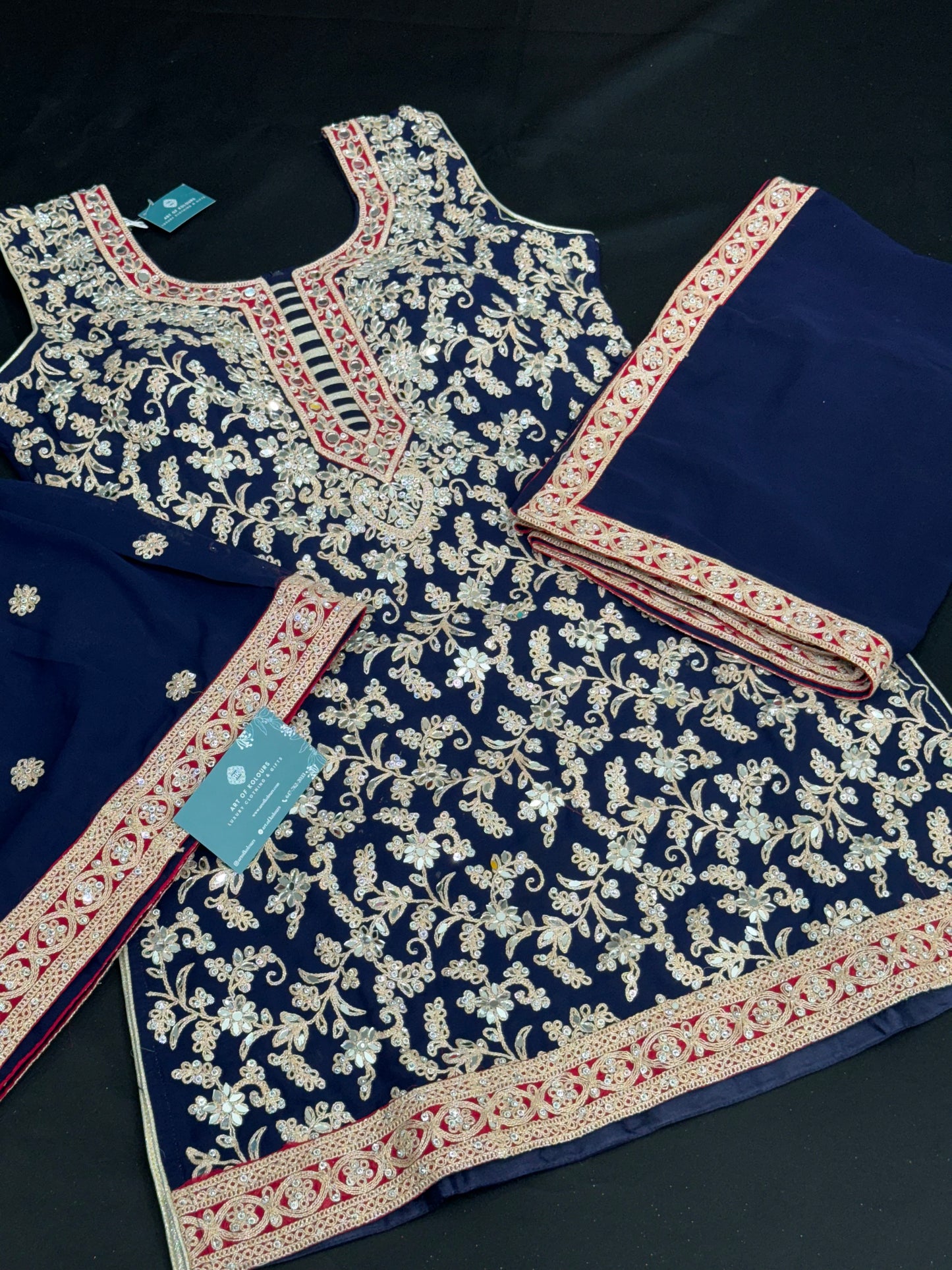 Inder Kids Gharara Suit