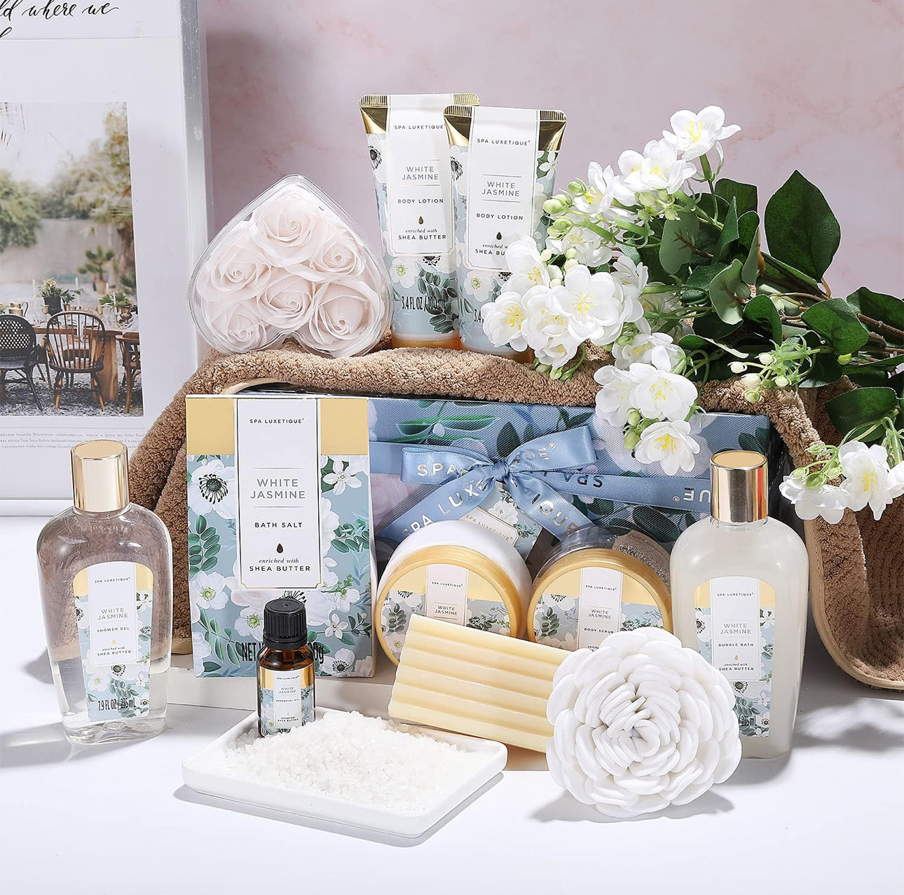 Spa Luxeitque White Jasmine Gift Set