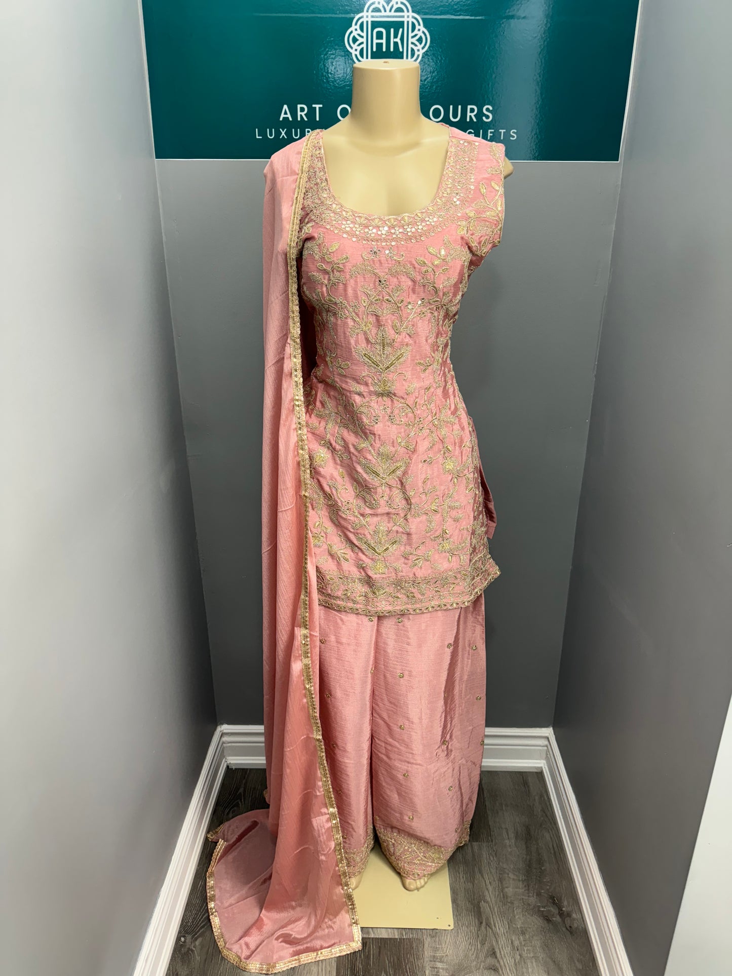 Readymade Sharara Suit- AK5053-1426