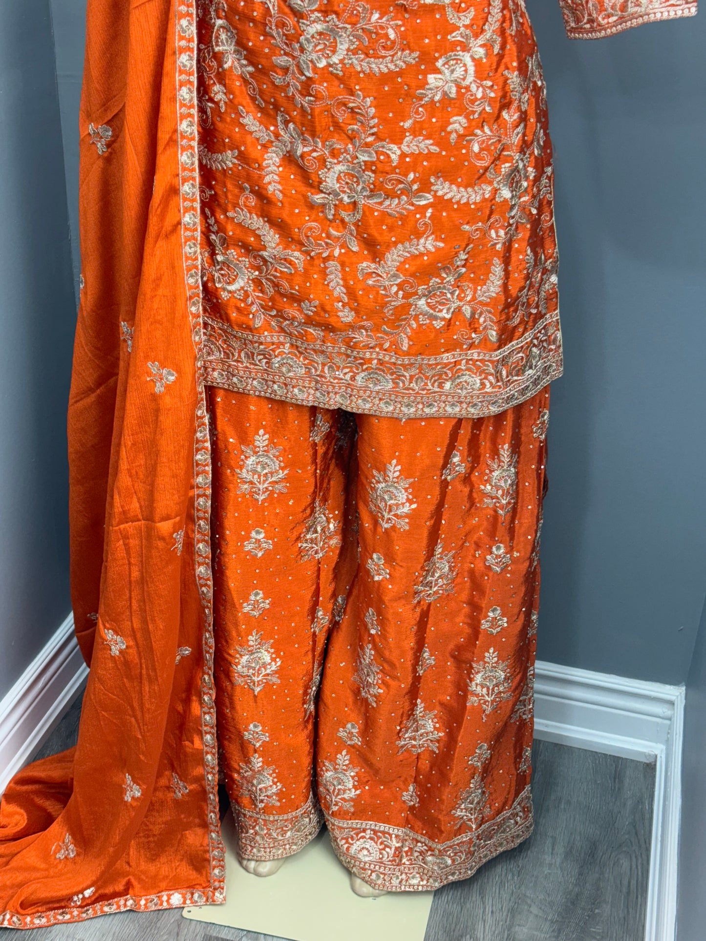 Readymade Sharara Suit- AK7073-18