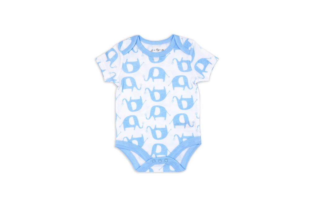 Boys 5 Piece Mesh Bag Set: Blue Safari