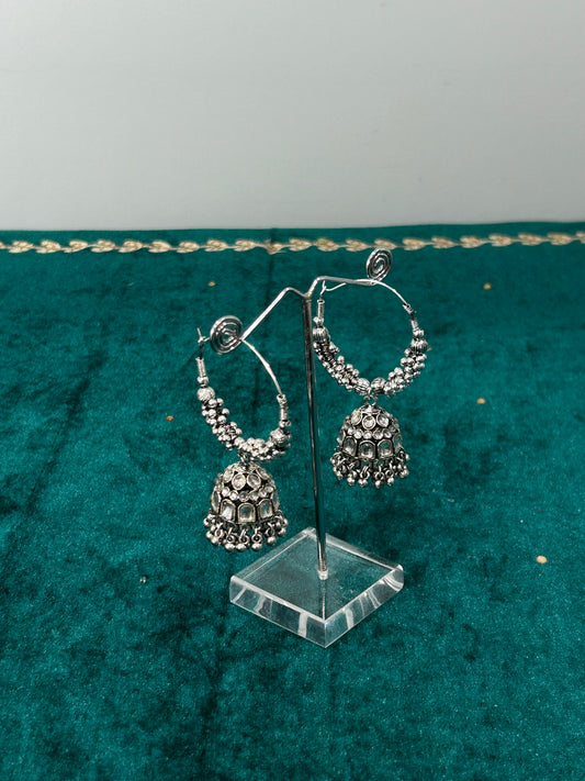 Naara Oxidized Earrings