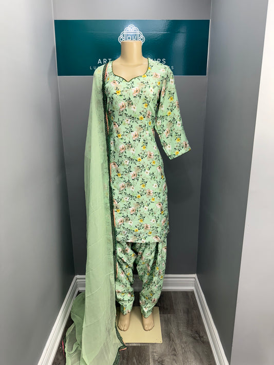 Pure Muslim Printed Salwar Suit?