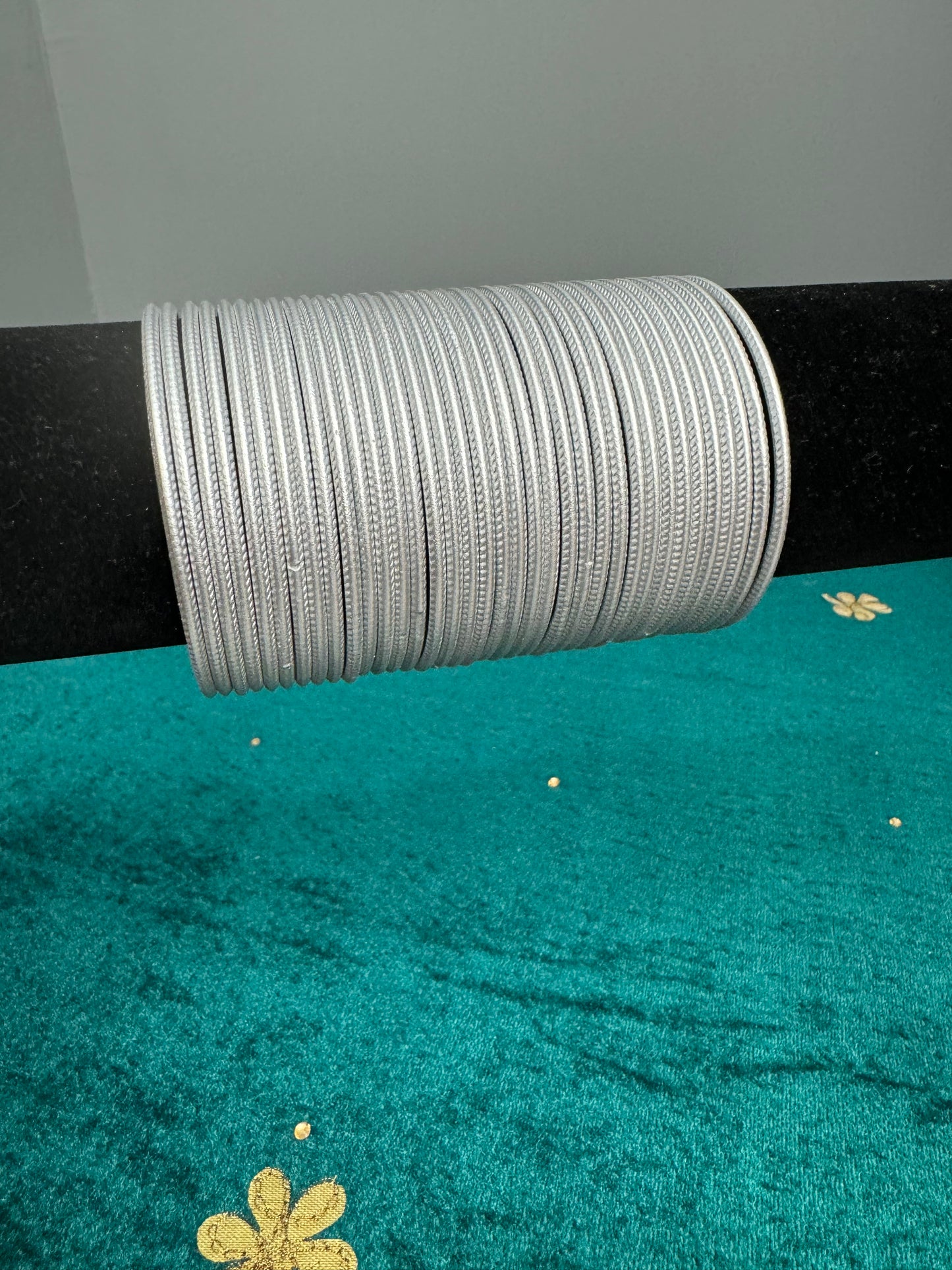 Silver Plain Bangles