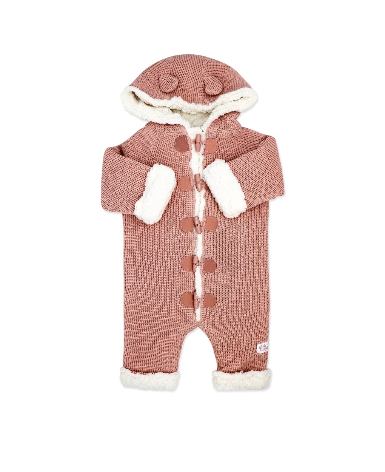 Knit Jumpsuit with Sherpa Lining