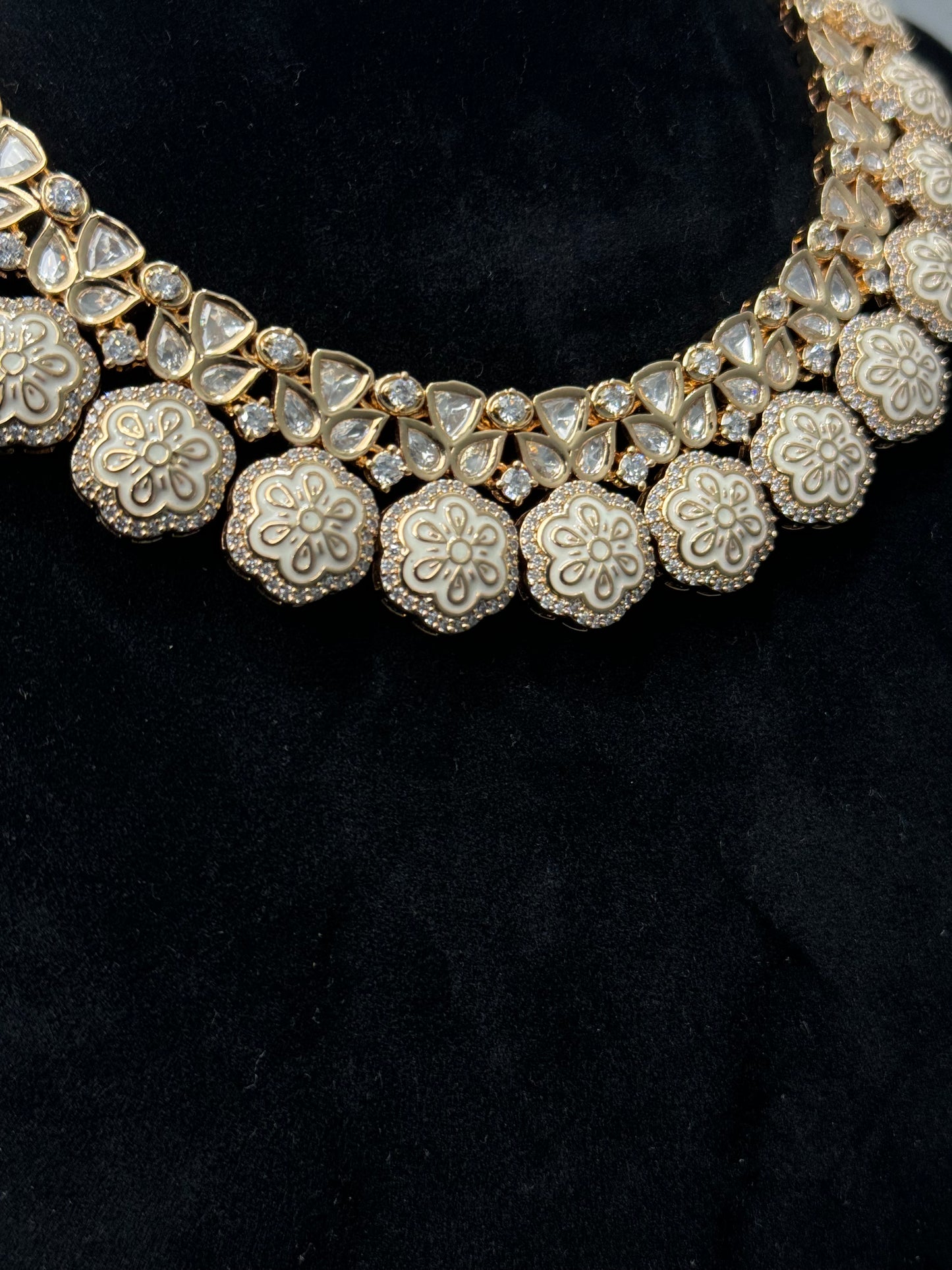 Uncut Kundan Necklace Set