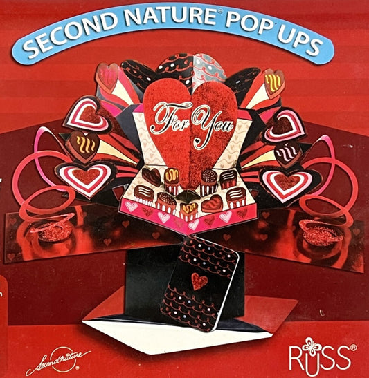 Pop-up Box of Chocolates Card