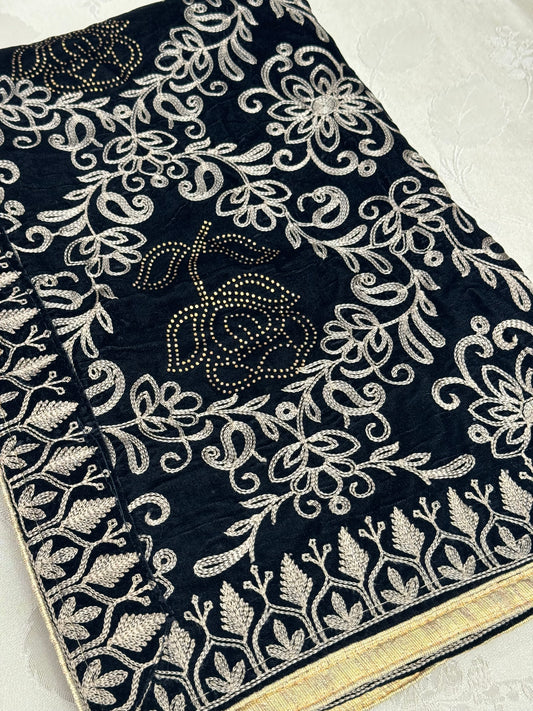 Katerina Velvet Shawl