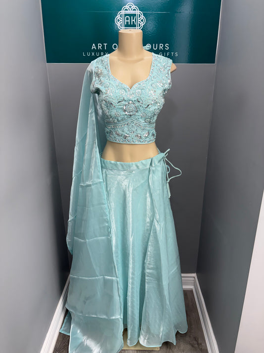 Beaded Lehenga- AK38-05