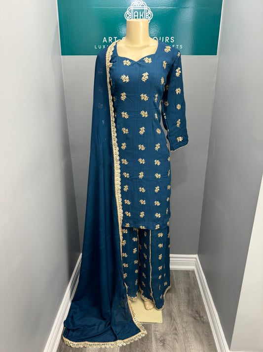 Embroidery Sharara Suit