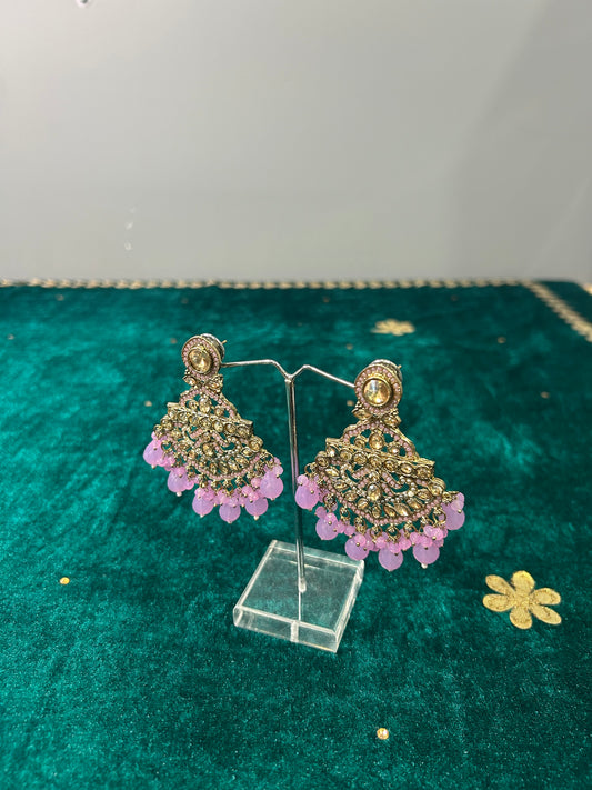 Lavender Esha Earrings