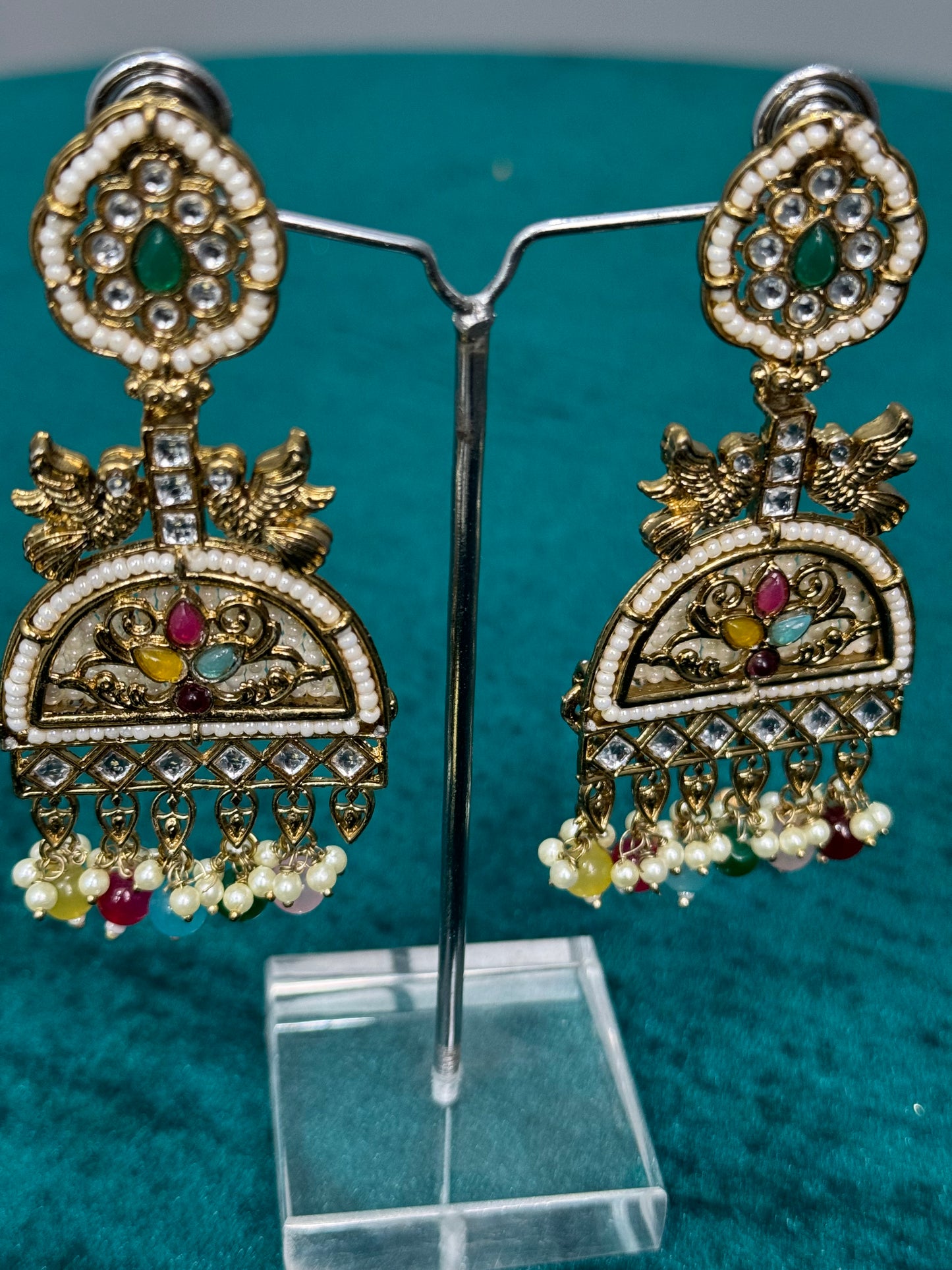 Statement Dove Earrings