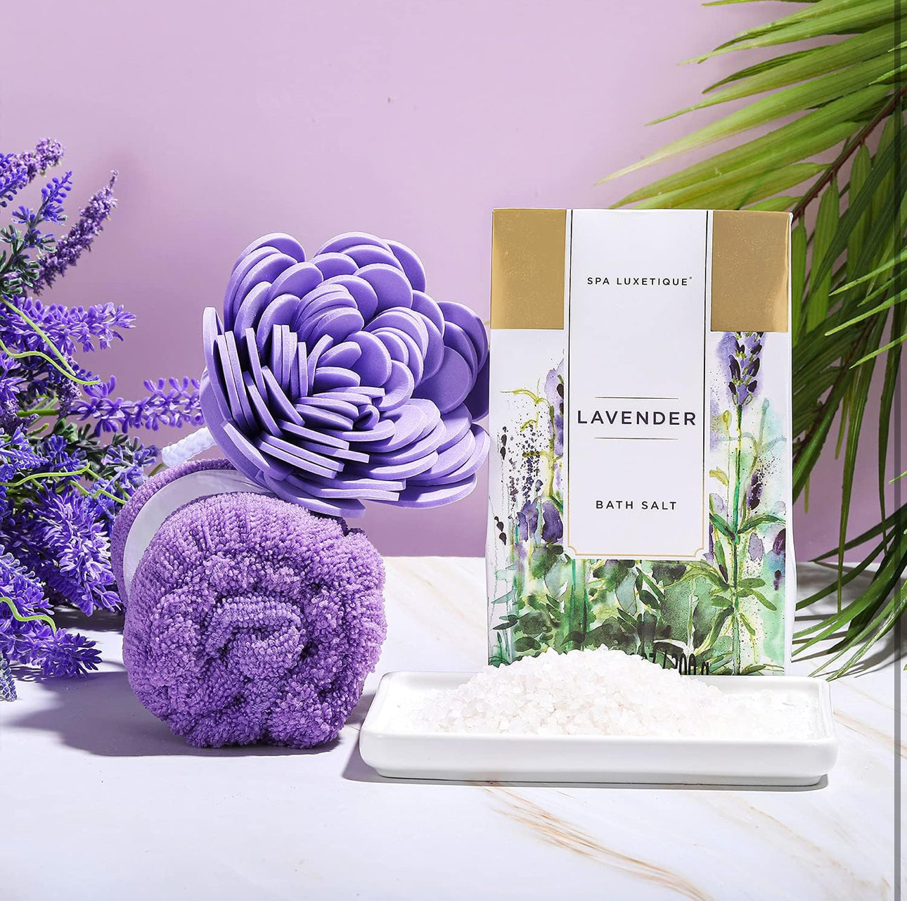 Spa Luxeitque Lavender Gift Set