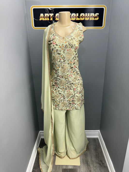 Mulwar Readymade Sharara Suit