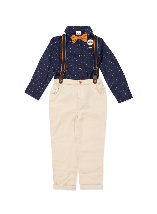 Toddler Boys Dress Shirt Set