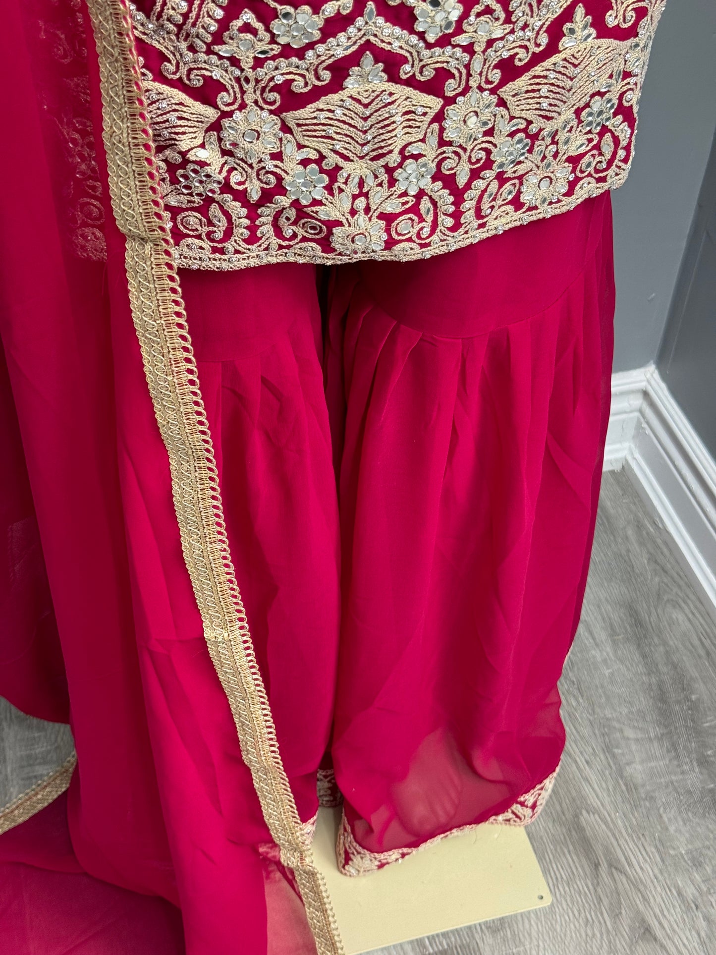 Wavy Shaan Readymade Gharara Suit