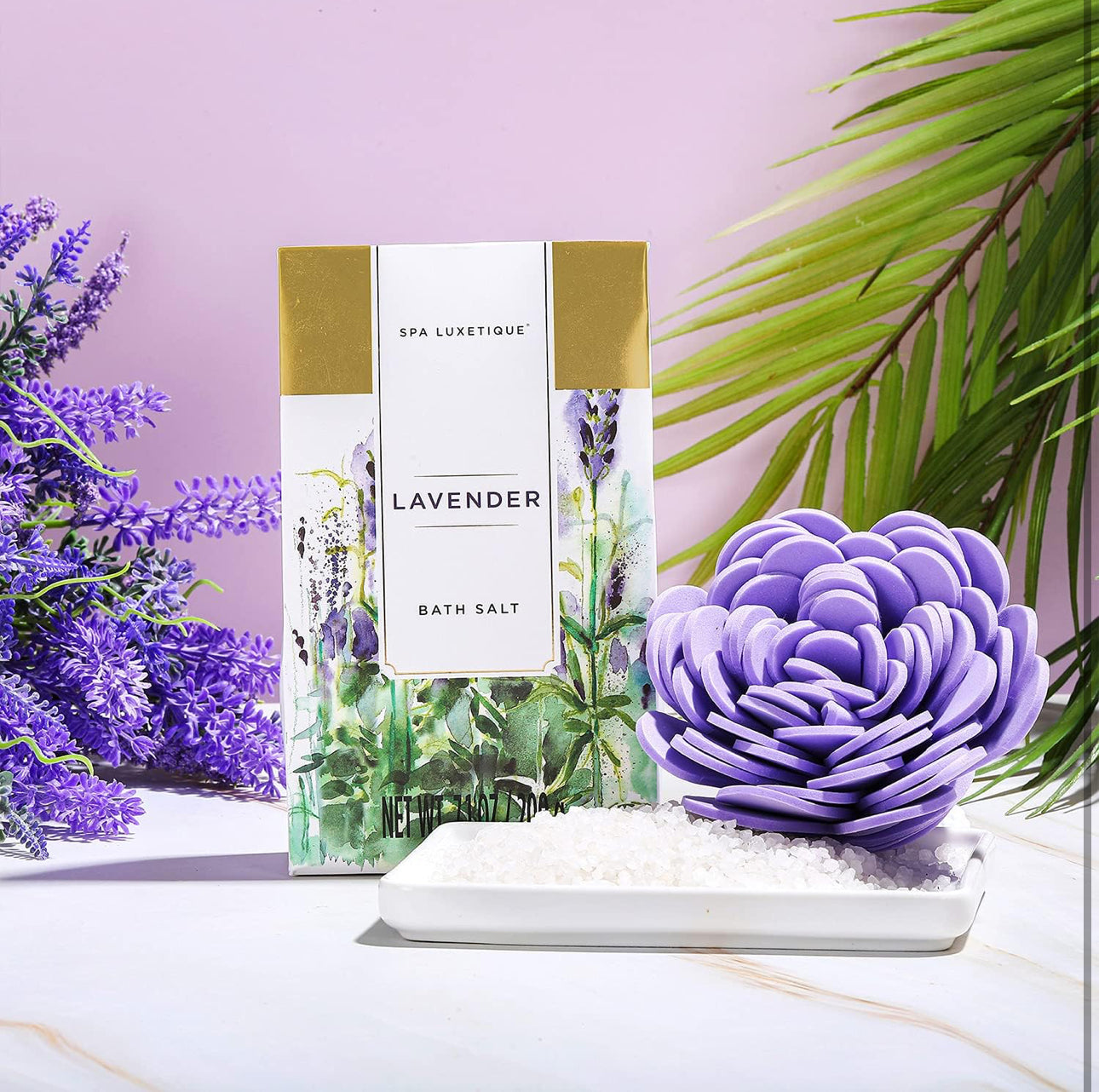 Spa Luxeitque Lavender Gift Set