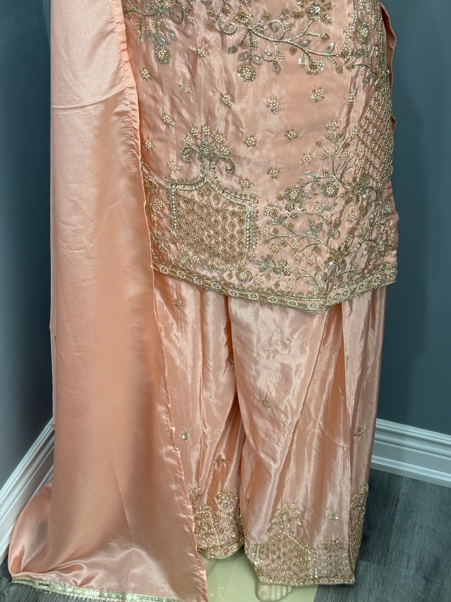 Readymade Sharara Suit- AK5758-0926