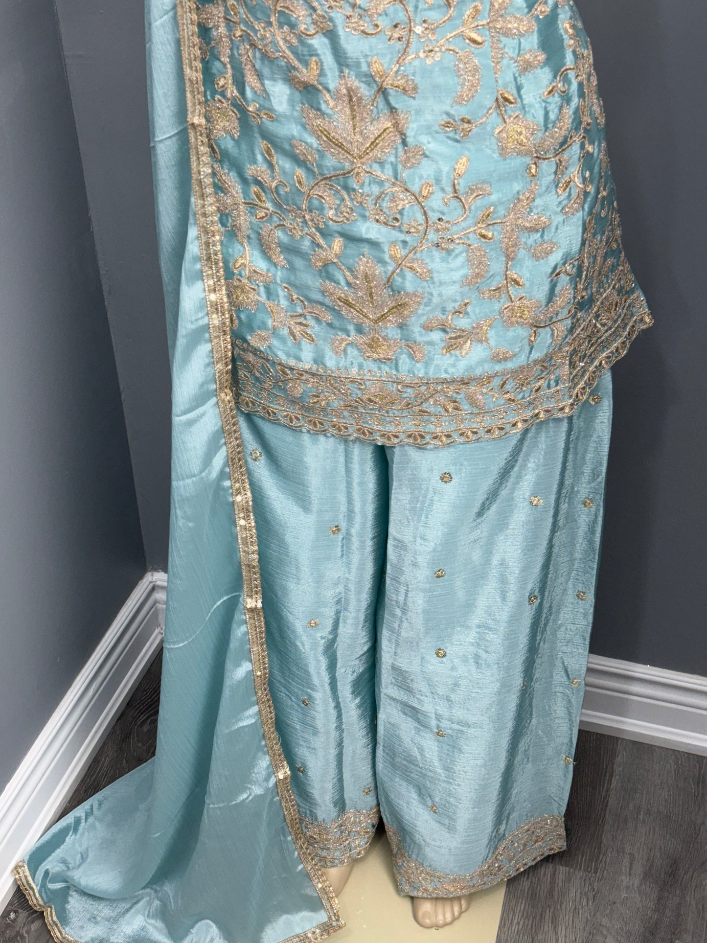 Readymade Sharara Suit- AK5053-1526