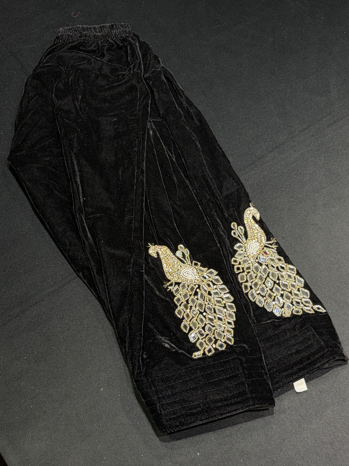 Black Velvet Morni Salwar Suit