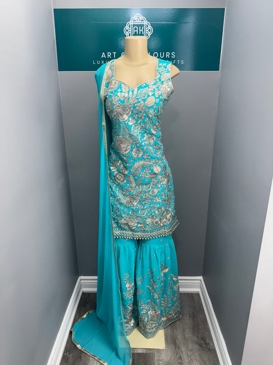 Billi Readymade Gharara Suit