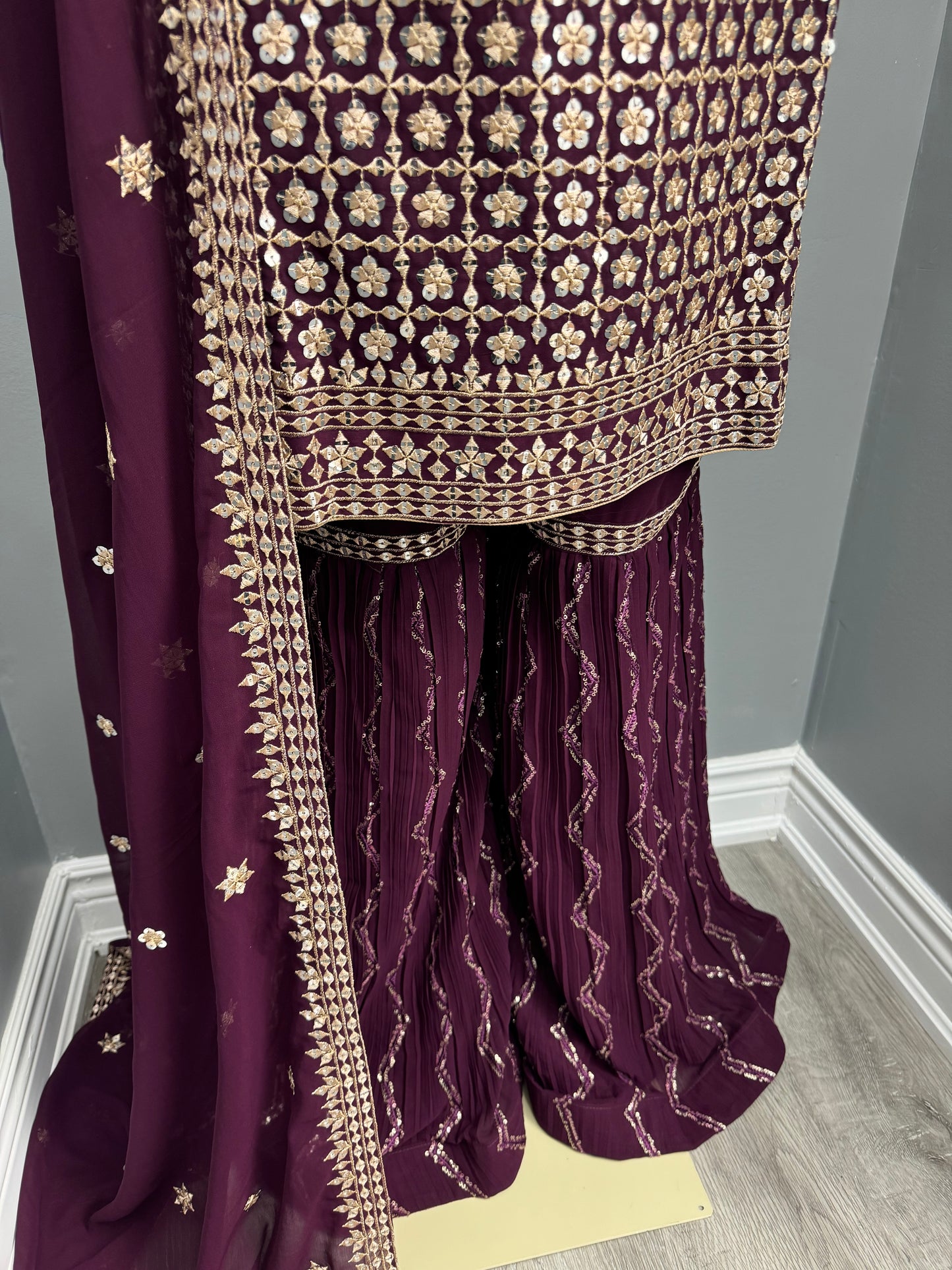 Banafsha Readymade Gharara Suit