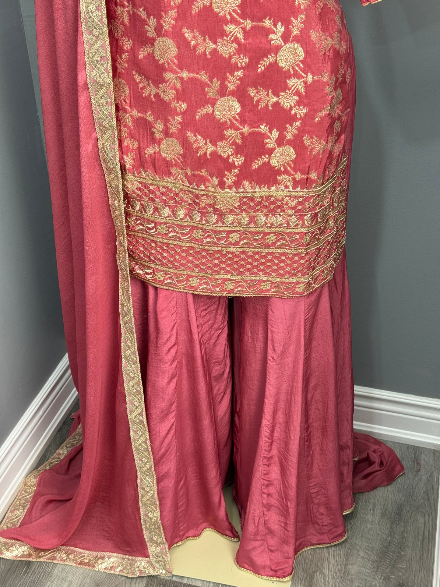 Banarsi Sharara Suit- AK6668-2726