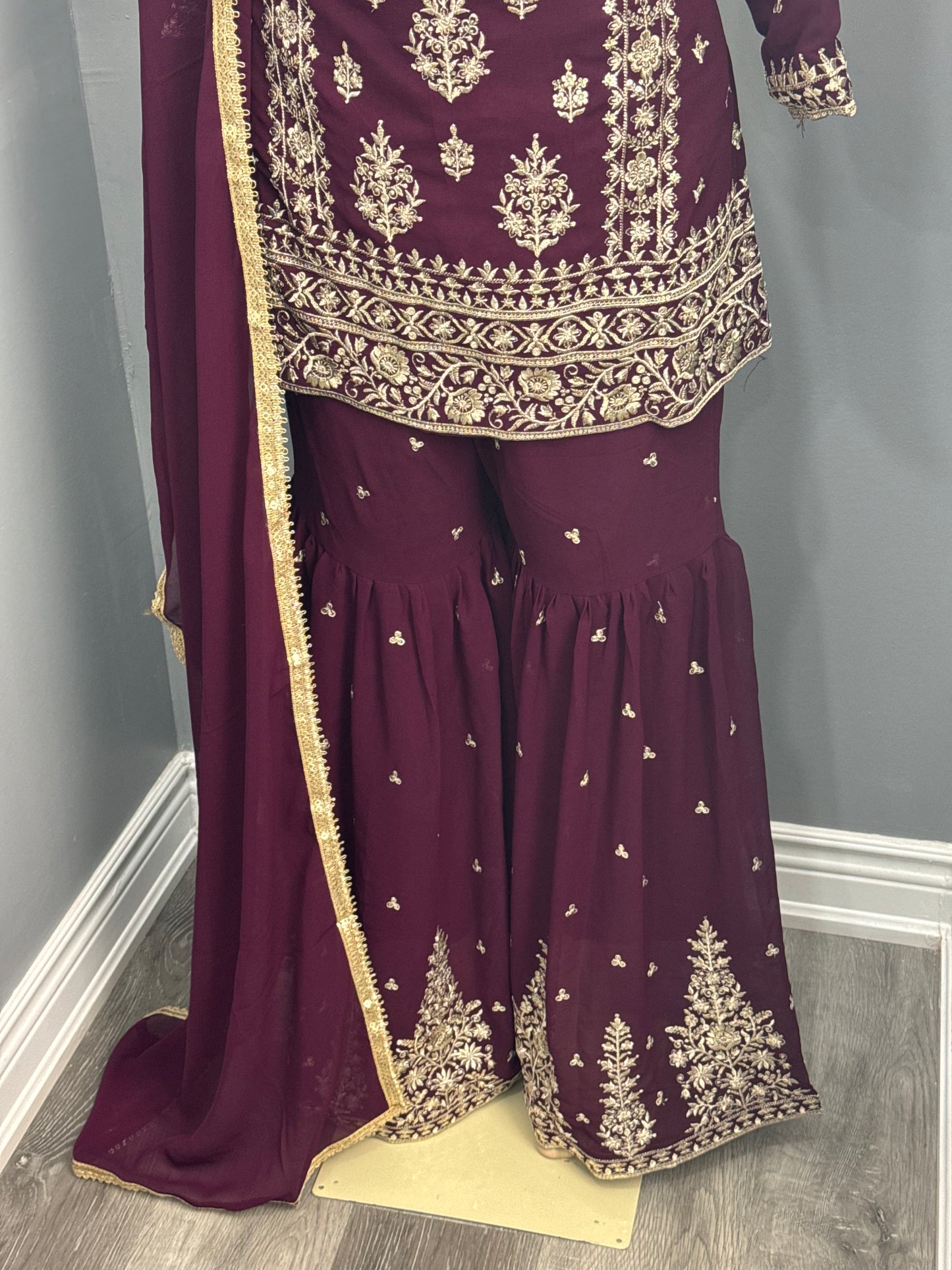 Readymade Gharara Suit- AK4649-41