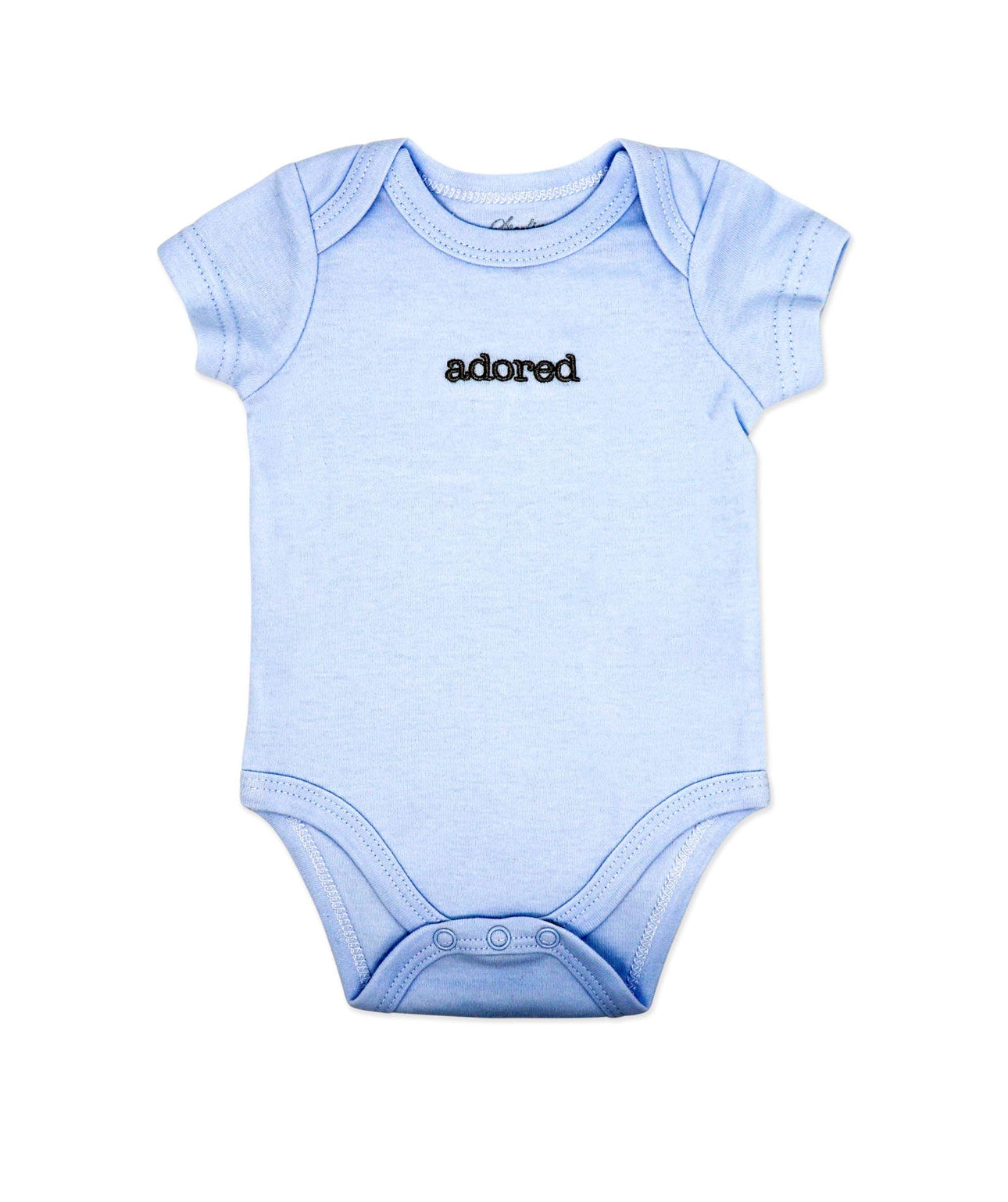 3 Piece Quilted Set- Blue