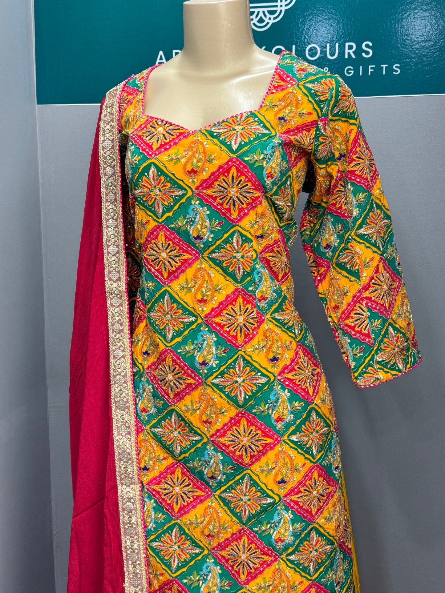 Position Work Sharara Suit